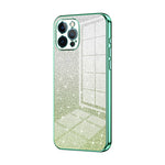 グラデーショングリッターパウダー電気めっきスマホケース、iPhone 11 Pro Max用、iPhone 11用、iPhone 11 Pro用、iPhone X / XS用、iPhone XR用、iPhone XS Max用