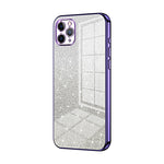 グラデーショングリッターパウダー電気めっきスマホケース、iPhone 11 Pro Max用、iPhone 11用、iPhone 11 Pro用、iPhone X / XS用、iPhone XR用、iPhone XS Max用