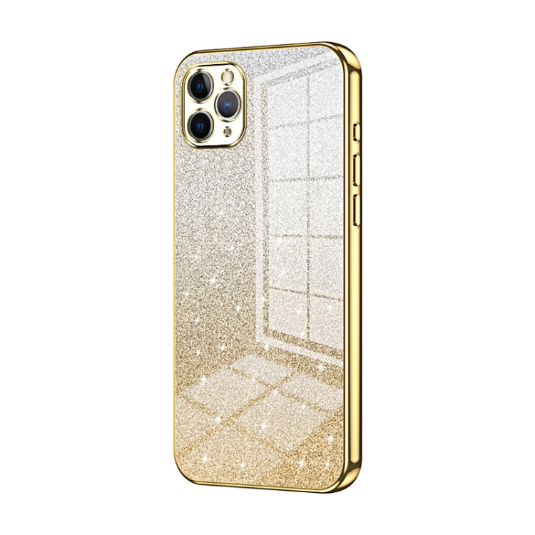 グラデーショングリッターパウダー電気めっきスマホケース、iPhone 11 Pro Max用、iPhone 11用、iPhone 11 Pro用、iPhone X / XS用、iPhone XR用、iPhone XS Max用