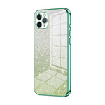 グラデーショングリッターパウダー電気めっきスマホケース、iPhone 11 Pro Max用、iPhone 11用、iPhone 11 Pro用、iPhone X / XS用、iPhone XR用、iPhone XS Max用
