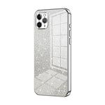 グラデーショングリッターパウダー電気めっきスマホケース、iPhone 11 Pro Max用、iPhone 11用、iPhone 11 Pro用、iPhone X / XS用、iPhone XR用、iPhone XS Max用