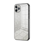 グラデーショングリッターパウダー電気めっきスマホケース、iPhone 11 Pro Max用、iPhone 11用、iPhone 11 Pro用、iPhone X / XS用、iPhone XR用、iPhone XS Max用