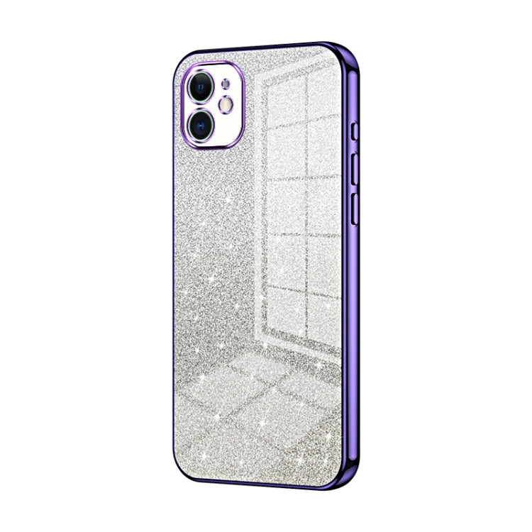 グラデーショングリッターパウダー電気めっきスマホケース、iPhone 11 Pro Max用、iPhone 11用、iPhone 11 Pro用、iPhone X / XS用、iPhone XR用、iPhone XS Max用