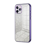 グラデーショングリッターパウダー電気めっきスマホケース、iPhone 11 Pro Max用、iPhone 11用、iPhone 11 Pro用、iPhone X / XS用、iPhone XR用、iPhone XS Max用