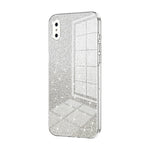 グラデーショングリッターパウダー電気めっきスマホケース、iPhone 11 Pro Max用、iPhone 11用、iPhone 11 Pro用、iPhone X / XS用、iPhone XR用、iPhone XS Max用