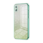 グラデーショングリッターパウダー電気めっきスマホケース、iPhone 11 Pro Max用、iPhone 11用、iPhone 11 Pro用、iPhone X / XS用、iPhone XR用、iPhone XS Max用