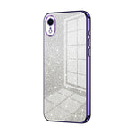 グラデーショングリッターパウダー電気めっきスマホケース、iPhone 11 Pro Max用、iPhone 11用、iPhone 11 Pro用、iPhone X / XS用、iPhone XR用、iPhone XS Max用
