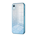 グラデーショングリッターパウダー電気めっきスマホケース、iPhone 11 Pro Max用、iPhone 11用、iPhone 11 Pro用、iPhone X / XS用、iPhone XR用、iPhone XS Max用