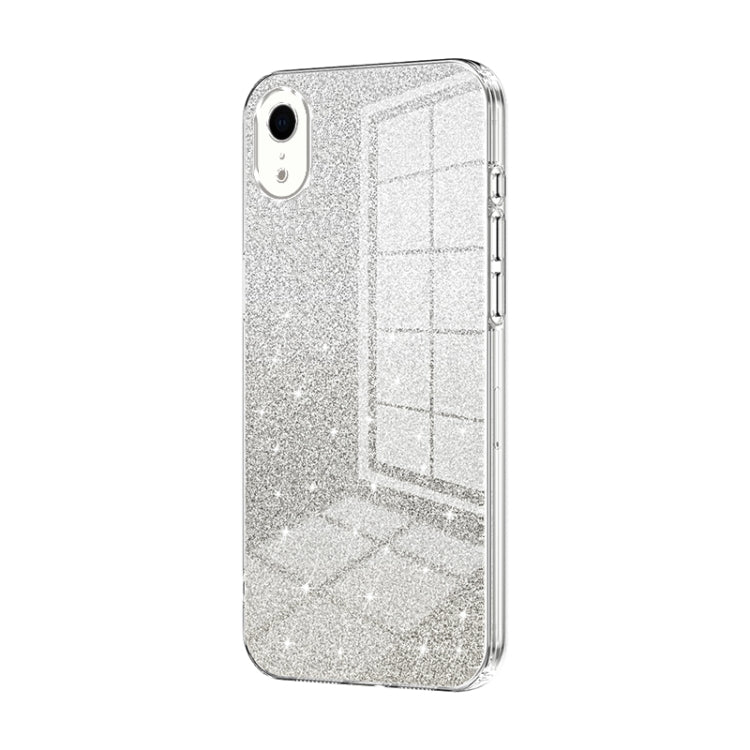 グラデーショングリッターパウダー電気めっきスマホケース、iPhone 11 Pro Max用、iPhone 11用、iPhone 11 Pro用、iPhone X / XS用、iPhone XR用、iPhone XS Max用