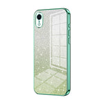 グラデーショングリッターパウダー電気めっきスマホケース、iPhone 11 Pro Max用、iPhone 11用、iPhone 11 Pro用、iPhone X / XS用、iPhone XR用、iPhone XS Max用