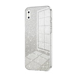 グラデーショングリッターパウダー電気めっきスマホケース、iPhone 11 Pro Max用、iPhone 11用、iPhone 11 Pro用、iPhone X / XS用、iPhone XR用、iPhone XS Max用