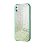 グラデーショングリッターパウダー電気めっきスマホケース、iPhone 11 Pro Max用、iPhone 11用、iPhone 11 Pro用、iPhone X / XS用、iPhone XR用、iPhone XS Max用