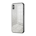 グラデーショングリッターパウダー電気めっきスマホケース、iPhone 11 Pro Max用、iPhone 11用、iPhone 11 Pro用、iPhone X / XS用、iPhone XR用、iPhone XS Max用