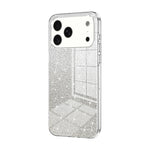 グラデーショングリッターパウダー電気めっきスマホケース、iPhone 17e / 16e用、iPhone 17 Pro Max用、iPhone 17 Pro用、iPhone 17用、iPhone Air用、iPhone 16 Pro Max用
