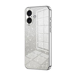 グラデーショングリッターパウダー電気めっきスマホケース、iPhone 17e / 16e用、iPhone 17 Pro Max用、iPhone 17 Pro用、iPhone 17用、iPhone Air用、iPhone 16 Pro Max用