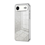 グラデーショングリッターパウダー電気めっきスマホケース、iPhone 17e / 16e用、iPhone 17 Pro Max用、iPhone 17 Pro用、iPhone 17用、iPhone Air用、iPhone 16 Pro Max用