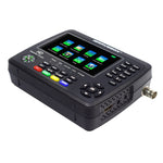 iBRAVEBOX V10 Finder Max+ 4.3インチディスプレイ デジタル衛星メーター信号ファインダー DVB-S/S2/S2X AHD対応, EUプラグ, USプラグ, UKプラグ, AUプラグ