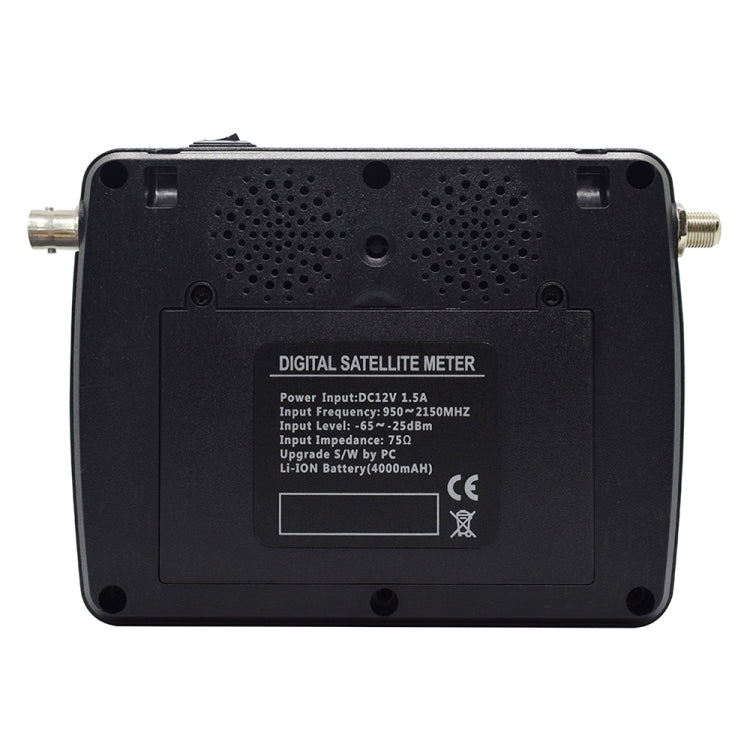 iBRAVEBOX V10 Finder Max+ 4.3インチディスプレイ デジタル衛星メーター信号ファインダー DVB-S/S2/S2X AHD対応, EUプラグ, USプラグ, UKプラグ, AUプラグ
