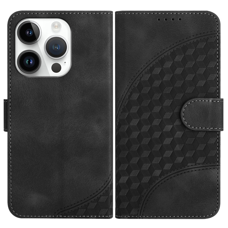 YX0060 象の頭型エンボス加工レザーケース ストラップ付き、iPhone 16 Pro用、iPhone 16 Plus用、iPhone 16用、iPhone 15 Pro Max用、iPhone 15 Pro用、iPhone 15 Plus用