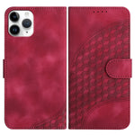 YX0060 Elephant Head Embossed Phone Leather Case with Lanyard, For iPhone 12 mini, For iPhone 11 Pro Max, For iPhone 11, For iPhone 11 Pro, For iPhone XS / X, For iPhone XR