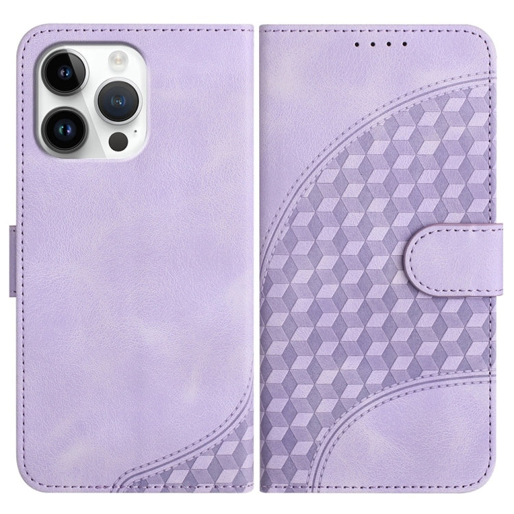 YX0060 象の頭型エンボス加工レザーケース ストラップ付き、iPhone 17e / 16e用、iPhone 17 Pro Max用、iPhone 17 Pro用、iPhone 17用、iPhone Air用、iPhone 16 Pro Max用