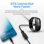 JNN C5 HDノイズリダクションスマート録音電子ブレスレット、8GB、16GB、32GB、64GB、128GB