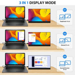 15.6インチ HDR 1080P IPSスクリーン ポータブルモニター、15.6インチ 1080P