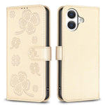 四つ葉の型押しレザー電話ケース、iPhone 17 Pro Max用、iPhone 17 Pro用、iPhone 17用、iPhone Air用、iPhone 16 Pro Max用、iPhone 16 Pro用、iPhone 16 Plus用、iPhone 16用