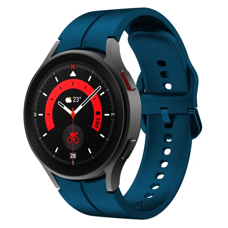 カラフルバックル シリコン 時計バンド、Samsung Galaxy Watch 6 / 6 Classic 用