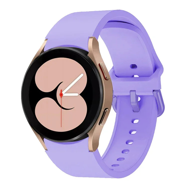 カラフルバックル シリコン スポーツ 時計バンド、Samsung Galaxy Watch 6 / 6 Classic 用