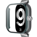 PC + Tempered Glass Integrated Watch Protective Case, For Redmi Watch 4