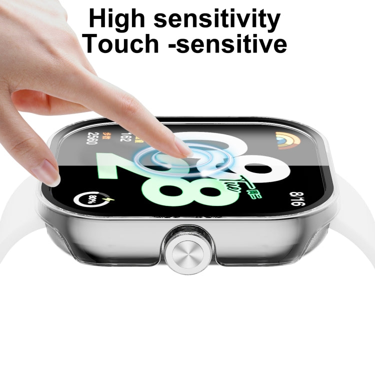 PC + Tempered Glass Integrated Watch Protective Case, For Redmi Watch 4