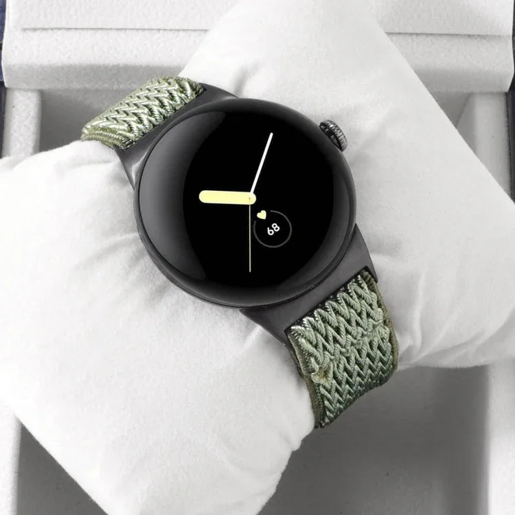 20mmウェーブ編みナイロンウォッチバンド Google Pixel Watch 4 / 3 / 2 / 1 41mm用