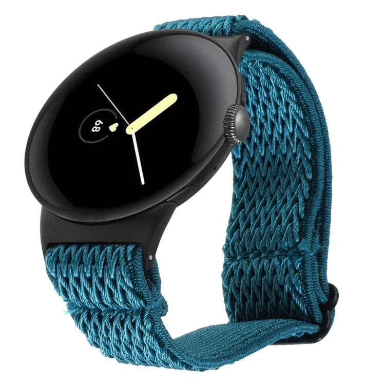 20mmウェーブ編みナイロンウォッチバンド Google Pixel Watch 4 / 3 / 2 / 1 41mm用