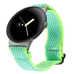 20mmウェーブ編みナイロンウォッチバンド Google Pixel Watch 4 / 3 / 2 / 1 41mm用