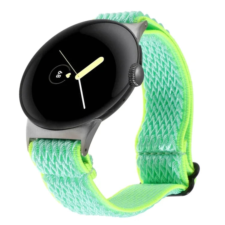 20mmウェーブ編みナイロンウォッチバンド Google Pixel Watch 4 / 3 / 2 / 1 41mm用