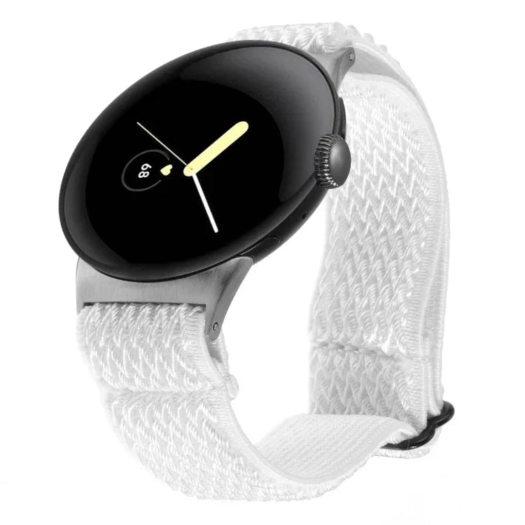 20mmウェーブ編みナイロンウォッチバンド Google Pixel Watch 4 / 3 / 2 / 1 41mm用