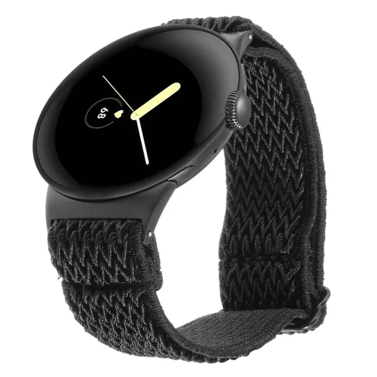 20mmウェーブ編みナイロンウォッチバンド Google Pixel Watch 4 / 3 / 2 / 1 41mm用