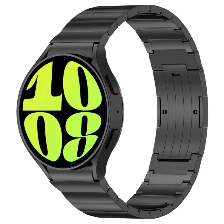 ボタンスタイル ワンビーズ メタル 時計バンド、Samsung Galaxy Watch6/6 Classic/5/5 Pro 用