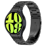 ボタンスタイル スリービーズ メタル 時計バンド、Samsung Galaxy Watch6/6 Classic/5/5 Pro 用
