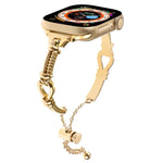 ツイストメタルブレスレットチェーンウォッチバンド、Apple Watch Series 4 44mm用、Apple Watch Series 4 40mm用、Apple Watch Series 3 38mm用、Apple Watch Series 3 42mm用、Apple Watch Series 2 42mm用、Apple Watch Series 2 38mm用、Apple Watch 42mm用