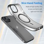MagSafe フロスト半透明TPU + PC全面保護電話ケース、iPhone 14 Pro Max用、iPhone SE 2022 / 2020 / 8用、iPhone 13 Pro Max用、iPhone 13 Pro用、iPhone 13用