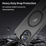 MagSafe フロスト半透明TPU + PC全面保護電話ケース、iPhone 14 Pro Max用、iPhone SE 2022 / 2020 / 8用、iPhone 13 Pro Max用、iPhone 13 Pro用、iPhone 13用