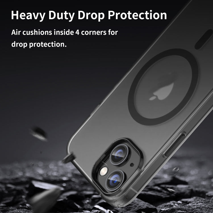 MagSafe フロスト半透明TPU + PC全面保護電話ケース、iPhone 14 Pro Max用、iPhone SE 2022 / 2020 / 8用、iPhone 13 Pro Max用、iPhone 13 Pro用、iPhone 13用