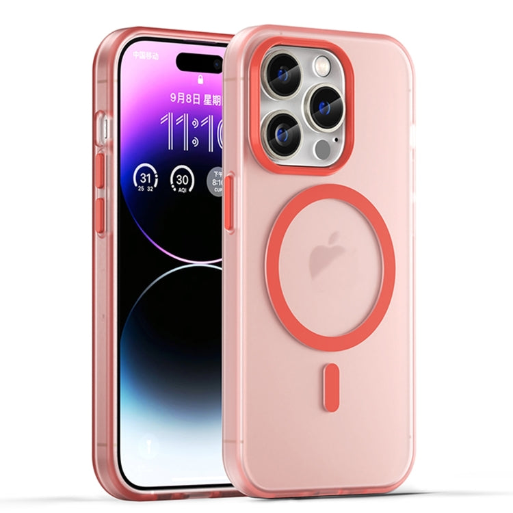 MagSafe フロスト半透明TPU + PC全面保護電話ケース、iPhone 16 Pro用、iPhone 16 Plus用、iPhone 16用、iPhone 15 Pro Max用、iPhone 15 Pro用