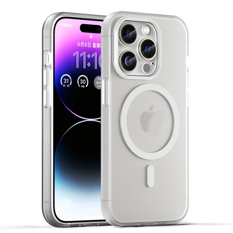 MagSafe フロスト半透明TPU + PC全面保護電話ケース、iPhone 17e / 16e用、iPhone 17 Pro Max用、iPhone 17 Pro用、iPhone 17用、iPhone Air用、iPhone 16 Pro Max用