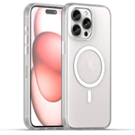MagSafe Frosted Translucent TPU + PC Full Coverage Phone Case, For iPhone 16 Pro, For iPhone 16 Plus, For iPhone 16, For iPhone 15 Pro Max, For iPhone 15 Pro