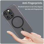 MagSafe Frosted Translucent TPU + PC Full Coverage Phone Case, For iPhone 14 Pro Max, For iPhone SE 2022 / 2020 / 8, For iPhone 13 Pro Max, For iPhone 13 Pro, For iPhone 13