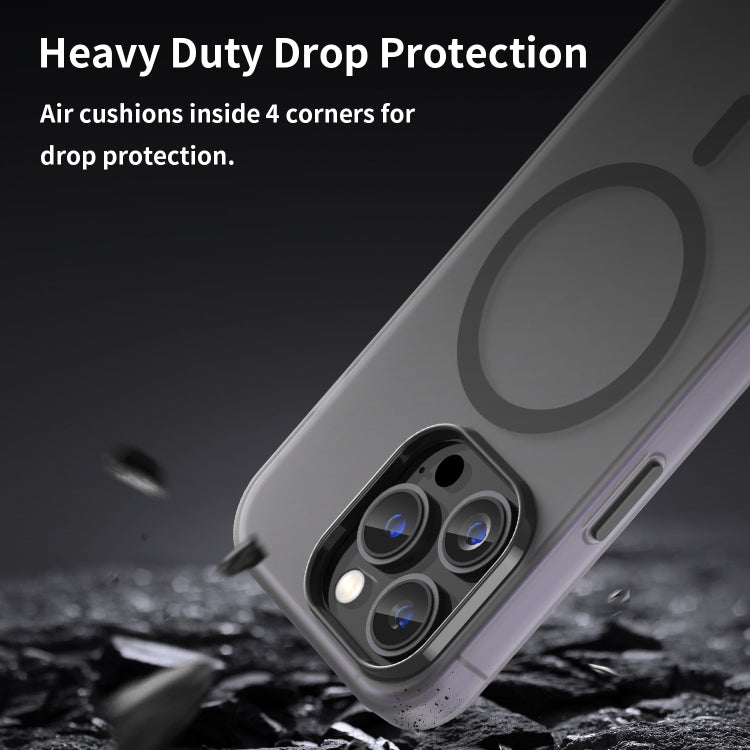 MagSafe Frosted Translucent TPU + PC Full Coverage Phone Case, For iPhone 14 Pro Max, For iPhone SE 2022 / 2020 / 8, For iPhone 13 Pro Max, For iPhone 13 Pro, For iPhone 13