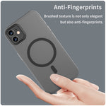 MagSafe Frosted Translucent TPU + PC Full Coverage Phone Case, For iPhone 12, For iPhone 12 Pro Max, For iPhone 12 Pro, For iPhone 11 Pro Max, For iPhone 11